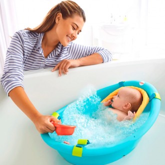 Babify Bañera Bebé Plegable con Cojín Reductor Aqua Plus - Reacondicionada